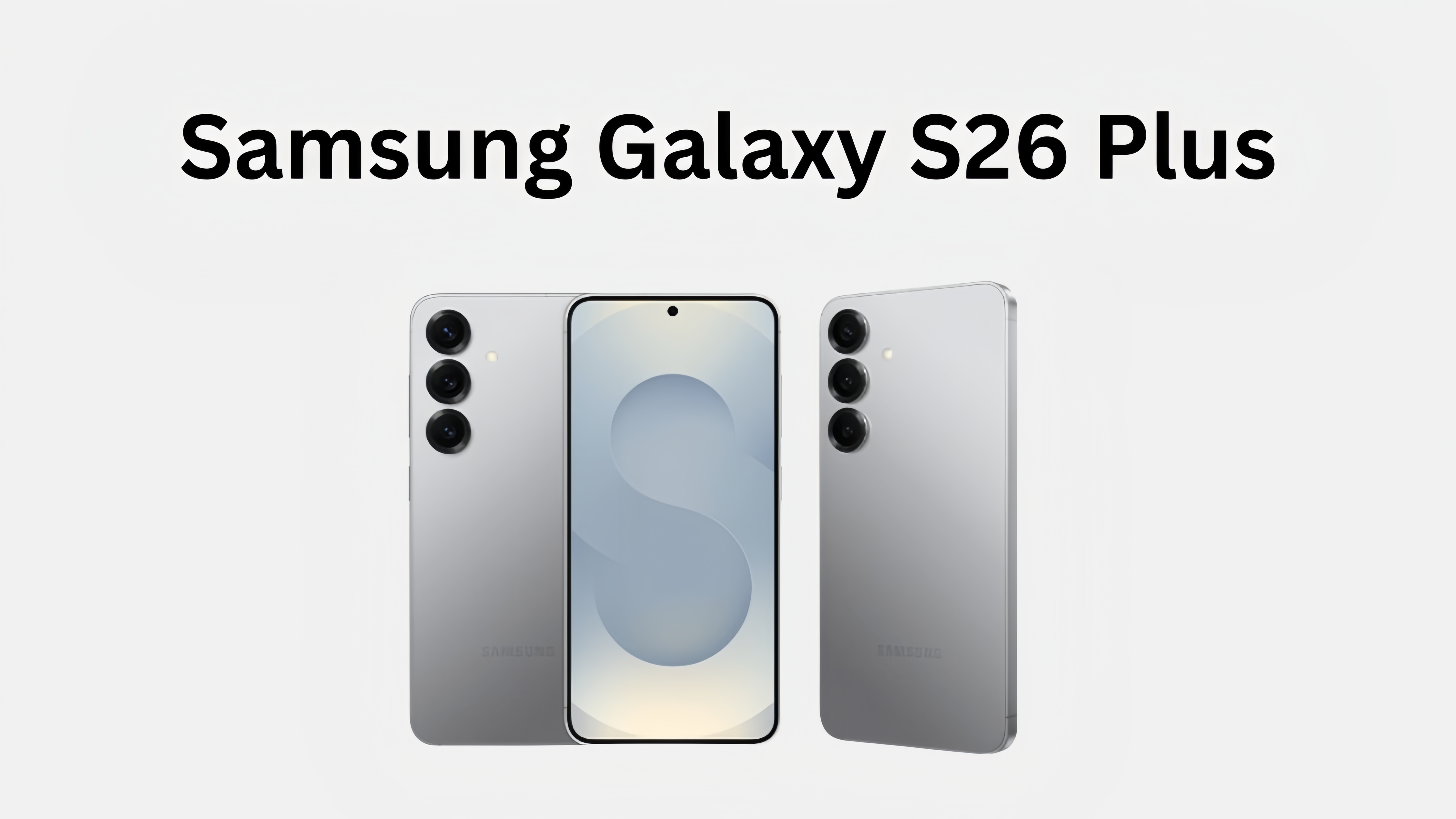 Samsung Galaxy S26 Plus Reappears in New Renders