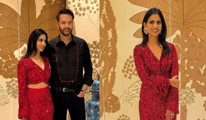 Isha and Akash Ambani’s Birthday Lights Up Jamnagar Sky with a Magical Drone Show Depicting Their Life Journey