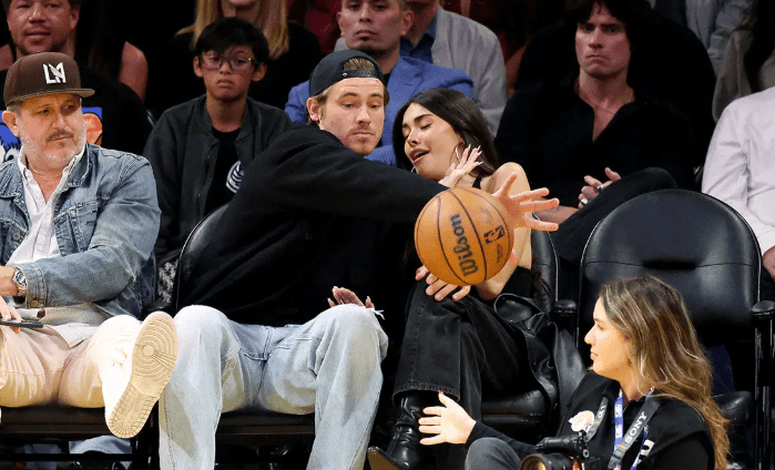 Justin Herbert and Madison Beer